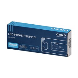 ZASILACZ PŁASKI DO LED 12VDC 50W, IP20 WYSOKOŚĆ 18MM ORNO ZASILACZ PŁASKI DO LED 12VDC 50W, IP20 WYSOKOŚĆ 18MM ORNO