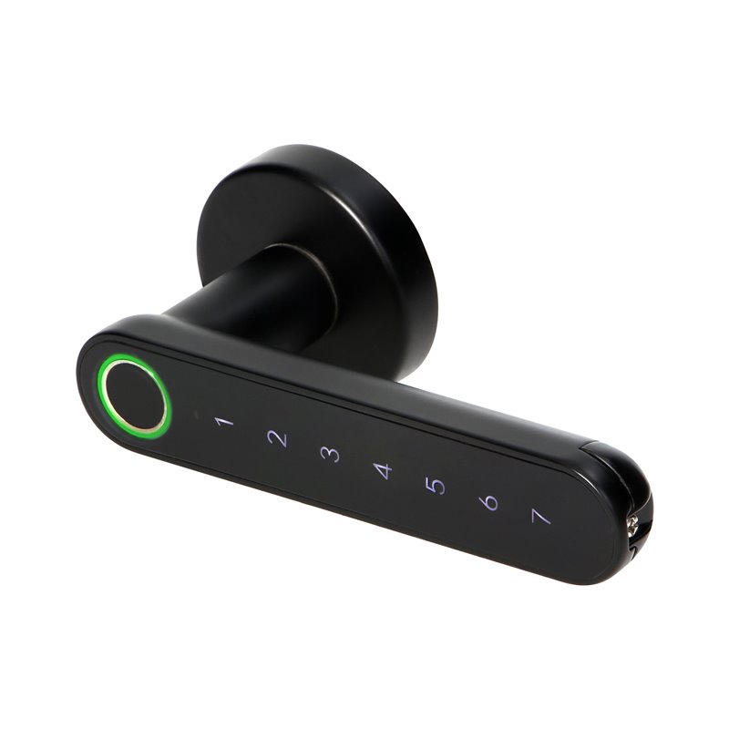 KLAMKA SZYFROWA Z KLAWIATURĄ DOTYKOWĄ I FUNKCJĄ SMART - CZYTNIK LINII PAPILARNYCH, BLUETOOTH 4.0, CZARNY ORNO KLAMKA SZYFROWA Z KLAWIATURĄ DOTYKOWĄ I FUNKCJĄ SMART - CZYTNIK LINII PAPILARNYCH, BLUETOOTH 4.0, CZARNY ORNO
