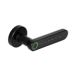 KLAMKA SZYFROWA Z KLAWIATURĄ DOTYKOWĄ I FUNKCJĄ SMART - CZYTNIK LINII PAPILARNYCH, BLUETOOTH 4.0, CZARNY ORNO KLAMKA SZYFROWA Z KLAWIATURĄ DOTYKOWĄ I FUNKCJĄ SMART - CZYTNIK LINII PAPILARNYCH, BLUETOOTH 4.0, CZARNY ORNO