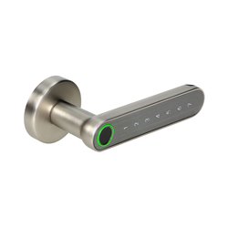KLAMKA SZYFROWA Z KLAWIATURĄ DOTYKOWĄ I FUNKCJĄ SMART - CZYTNIK LINII PAPILARNYCH, BLUETOOTH 4.0, NIKIEL ORNO KLAMKA SZYFROWA Z KLAWIATURĄ DOTYKOWĄ I FUNKCJĄ SMART - CZYTNIK LINII PAPILARNYCH, BLUETOOTH 4.0, NIKIEL ORNO