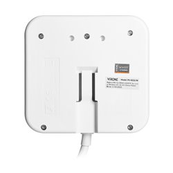 KWADRATOWA LISTWA ZASILAJĄCA Z ŁADOWARKĄ USB 3X2P+Z (SCHUKO), 2XUSB-A, KABEL 3X1,5MM2, 1,4M ORNO KWADRATOWA LISTWA ZASILAJĄCA Z ŁADOWARKĄ USB 3X2P+Z (SCHUKO), 2XUSB-A, KABEL 3X1,5MM2, 1,4M ORNO