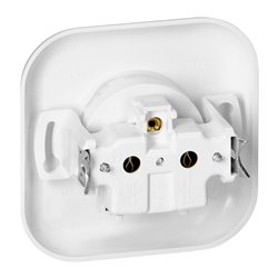 GNIAZDO POJEDYNCZE P/T 2P+Z 16A, 250V, FAN, BIAŁY ORNO GNIAZDO POJEDYNCZE P/T 2P+Z 16A, 250V, FAN, BIAŁY ORNO