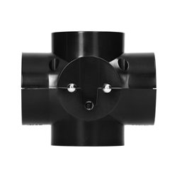 ROZGAŁĘŹNIK 4X2P+Z, CZARNY ORNO ROZGAŁĘŹNIK 4X2P+Z, CZARNY ORNO