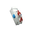 ROZDZIELNICA 1X32A/5P 1X16A/5P 2X250V, OKIENKO ORNO ROZDZIELNICA 1X32A/5P 1X16A/5P 2X250V, OKIENKO ORNO
