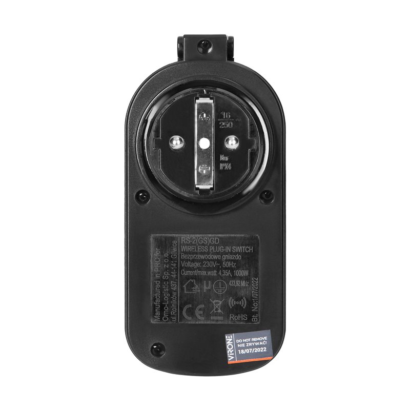 ZESTAW BEZPRZEWODOWYCH GNIAZD STEROWANYCH PILOTEM 2+1, IP44, SCHUKO ORNO ZESTAW BEZPRZEWODOWYCH GNIAZD STEROWANYCH PILOTEM 2+1, IP44, SCHUKO ORNO