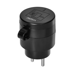 ZESTAW BEZPRZEWODOWYCH GNIAZD MINI, STEROWANYCH PILOTEM 2+1, 2300W, IP44 ORNO ZESTAW BEZPRZEWODOWYCH GNIAZD MINI, STEROWANYCH PILOTEM 2+1, 2300W, IP44 ORNO