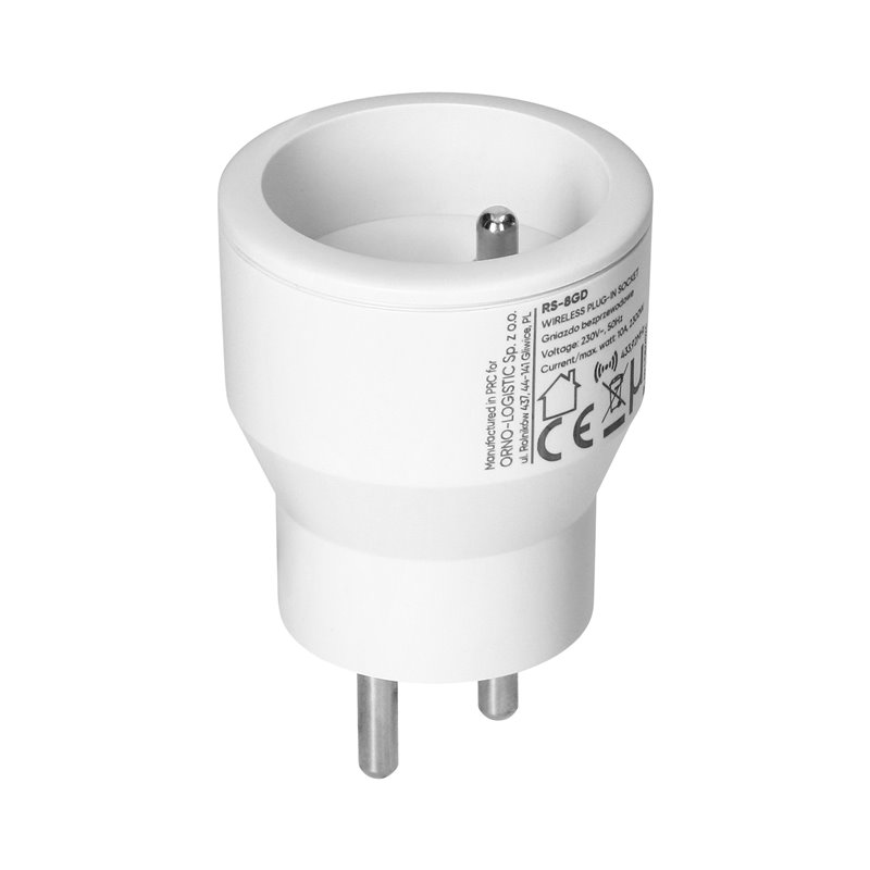 ZESTAW BEZPRZEWODOWYCH GNIAZD MINI, STEROWANYCH PILOTEM 2+1, 2300W ORNO ZESTAW BEZPRZEWODOWYCH GNIAZD MINI, STEROWANYCH PILOTEM 2+1, 2300W ORNO