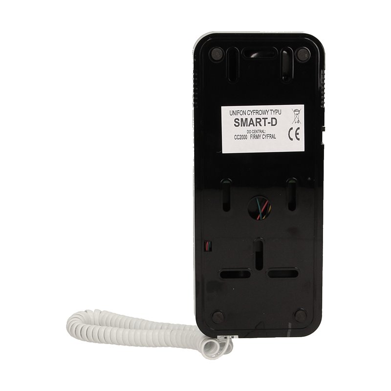 UNIFON WIELOLOKATORSKI DO INSTALACJI CYFROWYCH SMART D, CYFRAL, BIAŁO-CZARNY ORNO UNIFON WIELOLOKATORSKI DO INSTALACJI CYFROWYCH SMART D, CYFRAL, BIAŁO-CZARNY ORNO