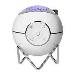 PROJEKTOR GWIAZD 15 TRYBÓW PRACY, 5 RELAKSACYJNYCH DŹWIĘKÓW, MOŻLIWOŚĆ PUSZCZENIA WŁASNEJ MUZYKI DZIĘKI BLUETOOTH, STEROWANY PIL PROJEKTOR GWIAZD 15 TRYBÓW PRACY, 5 RELAKSACYJNYCH DŹWIĘKÓW, MOŻLIWOŚĆ PUSZCZENIA WŁASNEJ MUZYKI DZIĘKI BLUETOOTH, STEROWANY PIL