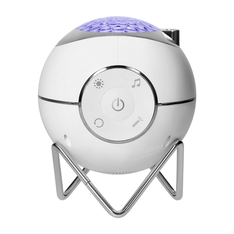 PROJEKTOR GWIAZD 15 TRYBÓW PRACY, 5 RELAKSACYJNYCH DŹWIĘKÓW, MOŻLIWOŚĆ PUSZCZENIA WŁASNEJ MUZYKI DZIĘKI BLUETOOTH, STEROWANY PIL PROJEKTOR GWIAZD 15 TRYBÓW PRACY, 5 RELAKSACYJNYCH DŹWIĘKÓW, MOŻLIWOŚĆ PUSZCZENIA WŁASNEJ MUZYKI DZIĘKI BLUETOOTH, STEROWANY PIL