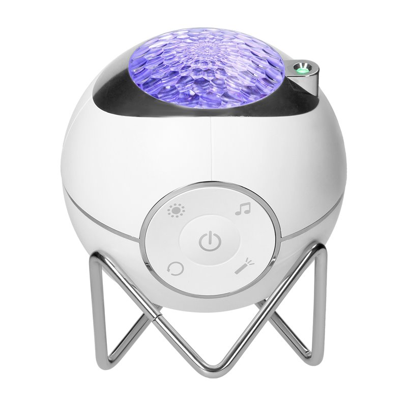 PROJEKTOR GWIAZD 15 TRYBÓW PRACY, 5 RELAKSACYJNYCH DŹWIĘKÓW, MOŻLIWOŚĆ PUSZCZENIA WŁASNEJ MUZYKI DZIĘKI BLUETOOTH, STEROWANY PIL PROJEKTOR GWIAZD 15 TRYBÓW PRACY, 5 RELAKSACYJNYCH DŹWIĘKÓW, MOŻLIWOŚĆ PUSZCZENIA WŁASNEJ MUZYKI DZIĘKI BLUETOOTH, STEROWANY PIL