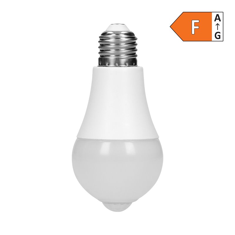THAR LED 12W ŻARÓWKA Z CZUJNIKIEM RUCHU PIR 1150LM, 4000K ORNO THAR LED 12W ŻARÓWKA Z CZUJNIKIEM RUCHU PIR 1150LM, 4000K ORNO