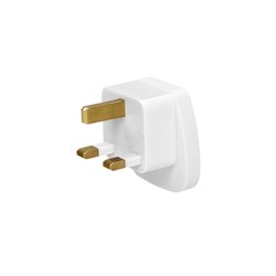 ADAPTER PODRÓŻNY - WORLD TO UK, 230V/13A, BIAŁY ORNO ADAPTER PODRÓŻNY - WORLD TO UK, 230V/13A, BIAŁY ORNO
