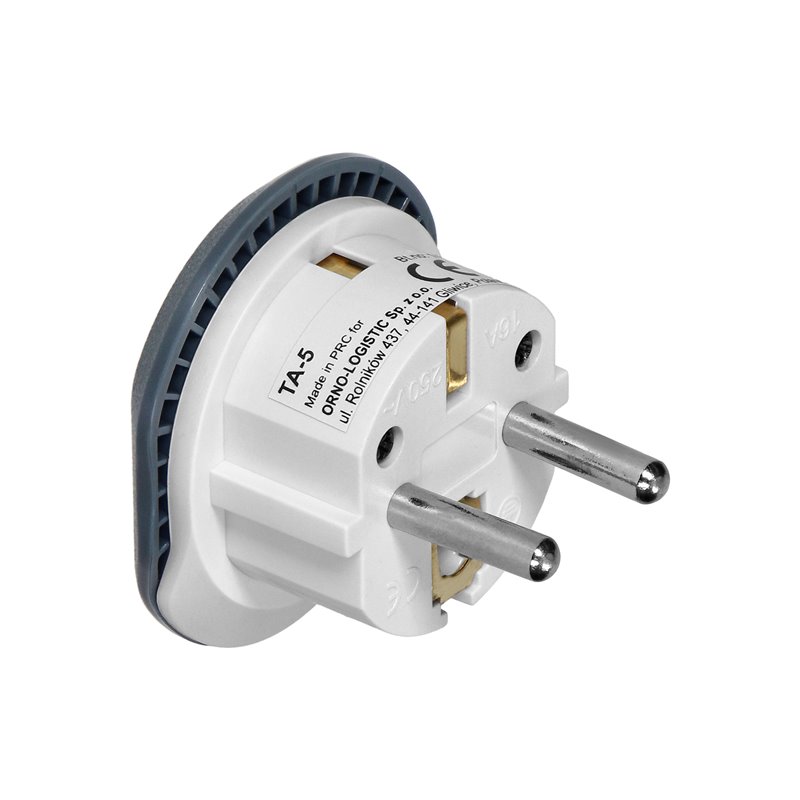EUROPEJSKI ADAPTER PODRÓŻNY ORNO EUROPEJSKI ADAPTER PODRÓŻNY ORNO