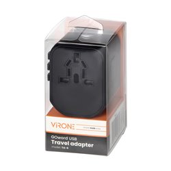 PODRÓŻNY ADAPTER DO GNIAZDEK GO WORLD USA/UK/EURO/AUS (USB 5V,2,4A) ORNO PODRÓŻNY ADAPTER DO GNIAZDEK GO WORLD USA/UK/EURO/AUS (USB 5V,2,4A) ORNO