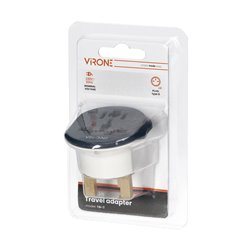 ADAPTER PODRÓŻNY - GO TO UK, 230V/13A. UNIWERSALNE GNIAZDO, WTYCZKA BRYTYJSKA (TYP G) ORNO ADAPTER PODRÓŻNY - GO TO UK, 230V/13A. UNIWERSALNE GNIAZDO, WTYCZKA BRYTYJSKA (TYP G) ORNO