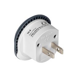 ADAPTER PODRÓŻNY - GO TO USA, 110-230V/10A, UNIWERSALNE GNIAZDO, WTYCZKA AMERYKAŃSKA (TYP A,B) ORNO ADAPTER PODRÓŻNY - GO TO USA, 110-230V/10A, UNIWERSALNE GNIAZDO, WTYCZKA AMERYKAŃSKA (TYP A,B) ORNO