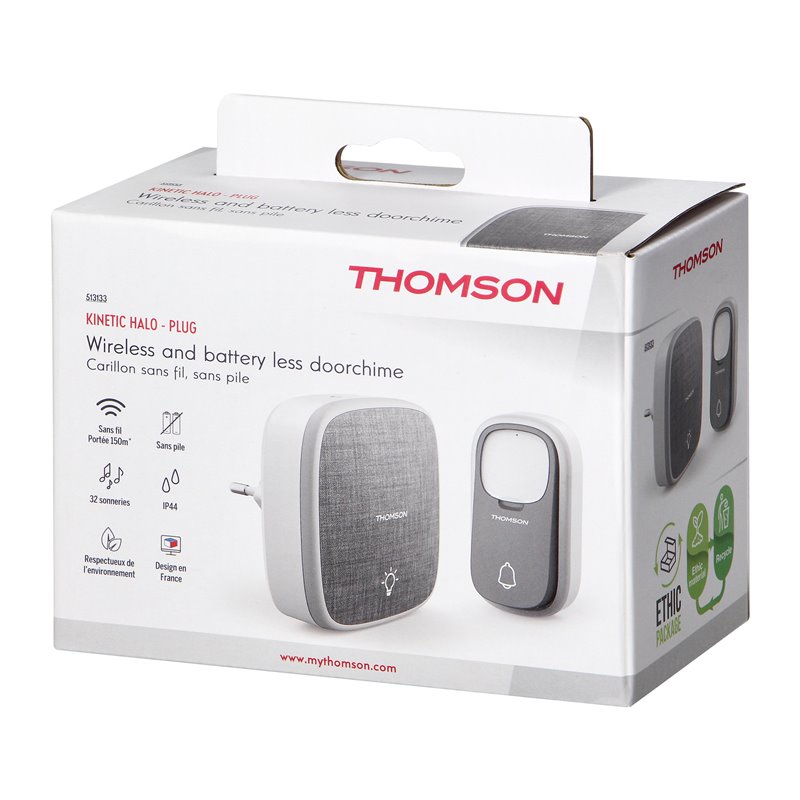 DZWONEK BEZPRZEWODOWY 230V~ BEZBATERYJNY, THOMSON HALO PLUGIN ORNO DZWONEK BEZPRZEWODOWY 230V~ BEZBATERYJNY, THOMSON HALO PLUGIN ORNO