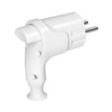 WTYCZKA KĄTOWA UNI-SCHUKO Z WYPYCHACZEM 16A/250V, BIAŁA ORNO WTYCZKA KĄTOWA UNI-SCHUKO Z WYPYCHACZEM 16A/250V, BIAŁA ORNO
