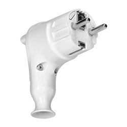 WTYCZKA KĄTOWA UNI-SCHUKO Z WYPYCHACZEM 16A/250V, BIAŁA ORNO WTYCZKA KĄTOWA UNI-SCHUKO Z WYPYCHACZEM 16A/250V, BIAŁA ORNO