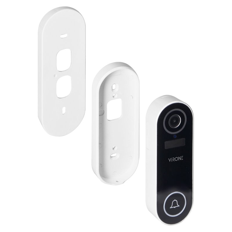 BEZPRZEWODOWY DZWONEK WIDEO LAYO Z KAMERĄ WIDEO FULL HD, WIFI I ODBIORNIKIEM SIECIOWYM, IP65, KOMUNIKACJA ZE SMARTFONEM Z APLIKA BEZPRZEWODOWY DZWONEK WIDEO LAYO Z KAMERĄ WIDEO FULL HD, WIFI I ODBIORNIKIEM SIECIOWYM, IP65, KOMUNIKACJA ZE SMARTFONEM Z APLIKA