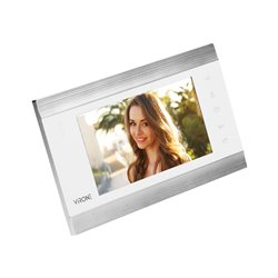 ZESTAW WIDEODOMOFONOWY, BEZSŁUCHAWKOWY, KOLOR, LCD 7", MENU OSD, WI-FI + APP NA TELEFON, STEROWANIE BRAMĄ, Z SZYFRATOREM I RFID, ZESTAW WIDEODOMOFONOWY, BEZSŁUCHAWKOWY, KOLOR, LCD 7", MENU OSD, WI-FI + APP NA TELEFON, STEROWANIE BRAMĄ, Z SZYFRATOREM I RFID,