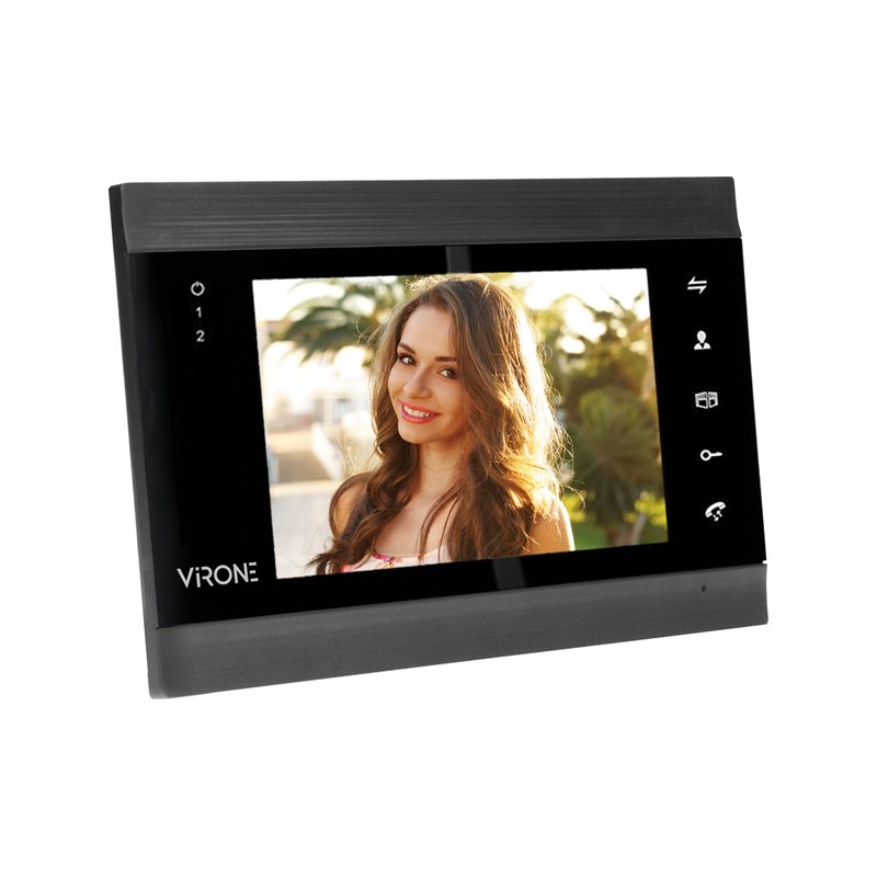 ZESTAW WIDEO DOMOFONOWY VIFIS FULL HD, BEZSŁUCHAWKOWY, MONITOR 7" LCD, MENU OSD, KAMERA FULL HD 1080P, Z SZYFRATOREM I CZYTNIKI ZESTAW WIDEO DOMOFONOWY VIFIS FULL HD, BEZSŁUCHAWKOWY, MONITOR 7" LCD, MENU OSD, KAMERA FULL HD 1080P, Z SZYFRATOREM I CZYTNIKI