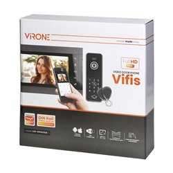 VIFIS FULL HD ZESTAW WIDEODOMOFONOWY Z KAMERĄ FULL HD (BEZSŁUCHAWKOWY , SZYFRATOR, CZYTNIK ZBLIŻENIOW, STEROWANIE Z APLIKACJI, VIFIS FULL HD ZESTAW WIDEODOMOFONOWY Z KAMERĄ FULL HD (BEZSŁUCHAWKOWY , SZYFRATOR, CZYTNIK ZBLIŻENIOW, STEROWANIE Z APLIKACJI,