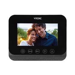ZESTAW WIDEODOMOFONOWY BEZSŁUCHAWKOWY, KOLOR, 4,3" LCD, Z CZYTNIKIEM BRELOKÓW ZBLIŻENIOWYCH, CZARNY, ENIF RFID ORNO ZESTAW WIDEODOMOFONOWY BEZSŁUCHAWKOWY, KOLOR, 4,3" LCD, Z CZYTNIKIEM BRELOKÓW ZBLIŻENIOWYCH, CZARNY, ENIF RFID ORNO