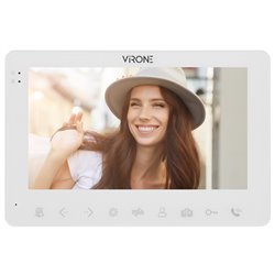 ZESTAW WIDEO DOMOFONOWY, BEZSŁUCHAWKOWY, KOLOR, LCD 7", MENU OSD, WI-FI + APP NA TELEFON, STEROWANIE BRAMĄ, BIAŁY, VIFAR ORNO ZESTAW WIDEO DOMOFONOWY, BEZSŁUCHAWKOWY, KOLOR, LCD 7", MENU OSD, WI-FI + APP NA TELEFON, STEROWANIE BRAMĄ, BIAŁY, VIFAR ORNO