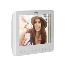 ZESTAW WIDEO DOMOFONOWY, BEZSŁUCHAWKOWY, KOLOR, LCD 7", MENU OSD, WI-FI + APP NA TELEFON, STEROWANIE BRAMĄ, BIAŁY, VIFAR ORNO ZESTAW WIDEO DOMOFONOWY, BEZSŁUCHAWKOWY, KOLOR, LCD 7", MENU OSD, WI-FI + APP NA TELEFON, STEROWANIE BRAMĄ, BIAŁY, VIFAR ORNO