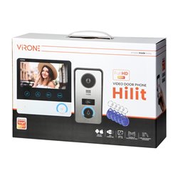 BEZSŁUCHAWKOWY ZESTAW WIDEODOMOFONOWY HILIT FULL HD Z KOLOROWYM MONITOREM 7" WI-FI ORAZ CZYTNIKIEM KART I BRELOKÓW, OBSŁUGA POPR BEZSŁUCHAWKOWY ZESTAW WIDEODOMOFONOWY HILIT FULL HD Z KOLOROWYM MONITOREM 7" WI-FI ORAZ CZYTNIKIEM KART I BRELOKÓW, OBSŁUGA POPR