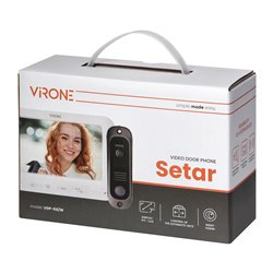 ZESTAW WIDEODOMOFONOWY BEZSŁUCHAWKOWY, MONITOR 7" LCD, INTERKOM BIAŁY, SETAR ORNO ZESTAW WIDEODOMOFONOWY BEZSŁUCHAWKOWY, MONITOR 7" LCD, INTERKOM BIAŁY, SETAR ORNO
