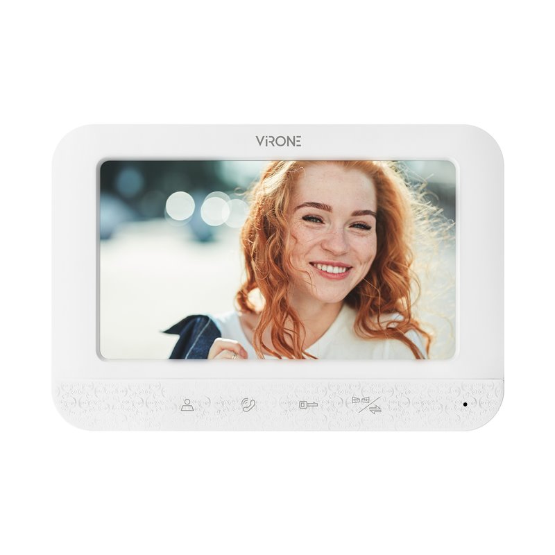ZESTAW WIDEODOMOFONOWY BEZSŁUCHAWKOWY, MONITOR 7" LCD, INTERKOM BIAŁY, SETAR ORNO ZESTAW WIDEODOMOFONOWY BEZSŁUCHAWKOWY, MONITOR 7" LCD, INTERKOM BIAŁY, SETAR ORNO
