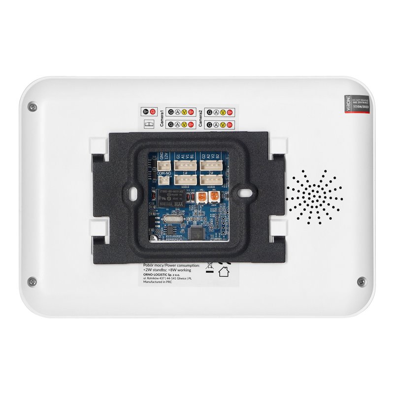 WIDEO MONITOR BEZSŁUCHAWKOWY, KOLOROWY, LCD 7". STEROWANIE BRAMĄ, INTERKOM, DO ROZBUDOWY ZESTAWÓW Z SERII SETAR ORNO WIDEO MONITOR BEZSŁUCHAWKOWY, KOLOROWY, LCD 7". STEROWANIE BRAMĄ, INTERKOM, DO ROZBUDOWY ZESTAWÓW Z SERII SETAR ORNO