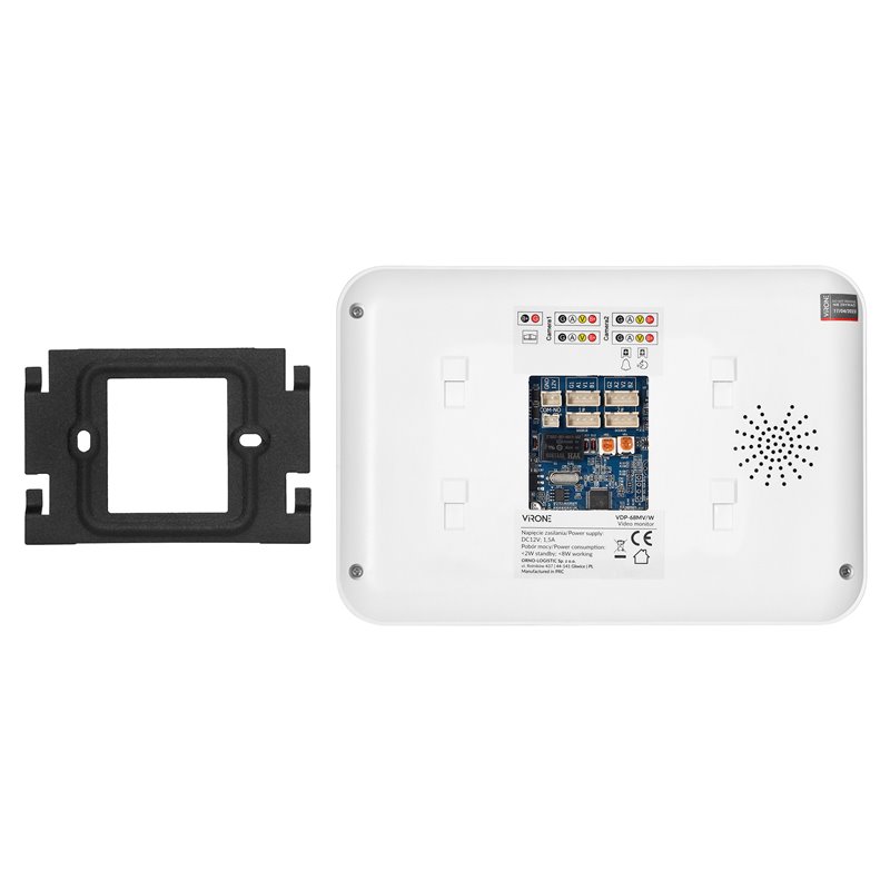 WIDEO MONITOR BEZSŁUCHAWKOWY, KOLOROWY, LCD 7". STEROWANIE BRAMĄ, INTERKOM, DO ROZBUDOWY ZESTAWÓW Z SERII SETAR ORNO WIDEO MONITOR BEZSŁUCHAWKOWY, KOLOROWY, LCD 7". STEROWANIE BRAMĄ, INTERKOM, DO ROZBUDOWY ZESTAWÓW Z SERII SETAR ORNO