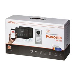 PAVONIS MULTI, ZESTAW WIDEODOMOFONOWY DWURODZINNY, 4-ŻYŁOWY, 7", WI-FI, EKRAN DOTYKOWY, FULL HD, RFID ORNO PAVONIS MULTI, ZESTAW WIDEODOMOFONOWY DWURODZINNY, 4-ŻYŁOWY, 7", WI-FI, EKRAN DOTYKOWY, FULL HD, RFID ORNO