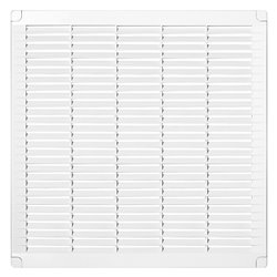 KRATKA Z ZAŚLEPKAMI 350X350, BIAŁA ORNO KRATKA Z ZAŚLEPKAMI 350X350, BIAŁA ORNO