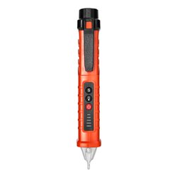 INDUKCYJNY TESTER NAPIĘCIA Z LATARKĄ, 12-1000V AC/DC, POMARAŃCZOWY ORNO INDUKCYJNY TESTER NAPIĘCIA Z LATARKĄ, 12-1000V AC/DC, POMARAŃCZOWY ORNO