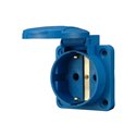 GNIAZDO TABLICOWE 2P+Z (SCHUKO),16A, 230 VAC, IP44 ORNO GNIAZDO TABLICOWE 2P+Z (SCHUKO),16A, 230 VAC, IP44 ORNO
