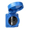 GNIAZDO TABLICOWE 2P+Z (SCHUKO), 16A, 230 VAC, IP68 ORNO GNIAZDO TABLICOWE 2P+Z (SCHUKO), 16A, 230 VAC, IP68 ORNO