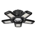 RIGEL LED LAMPA WARSZTATOWA SKŁADANA 5-SKRZYDŁOWA, E27 55W, 6500K, 4950LM ORNO