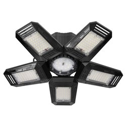 RIGEL LED LAMPA WARSZTATOWA SKŁADANA 5-SKRZYDŁOWA, E27 55W, 6500K, 4950LM ORNO RIGEL LED LAMPA WARSZTATOWA SKŁADANA 5-SKRZYDŁOWA, E27 55W, 6500K, 4950LM ORNO