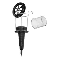 LAMPA WARSZTATOWA E27, MAX.60W, IP20,SZKLANY KLOSZ ORNO LAMPA WARSZTATOWA E27, MAX.60W, IP20,SZKLANY KLOSZ ORNO
