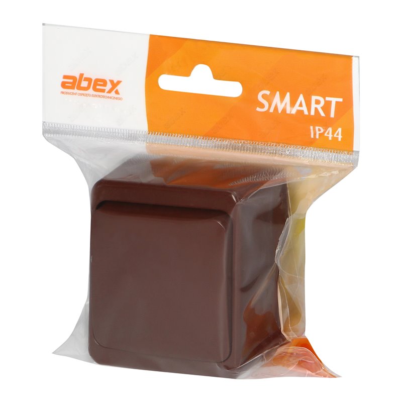 ŁĄCZNIK N/T 10A, 250V, 1-BIEGUNOWY IP44, SMART, BRĄZOWY ORNO ŁĄCZNIK N/T 10A, 250V, 1-BIEGUNOWY IP44, SMART, BRĄZOWY ORNO
