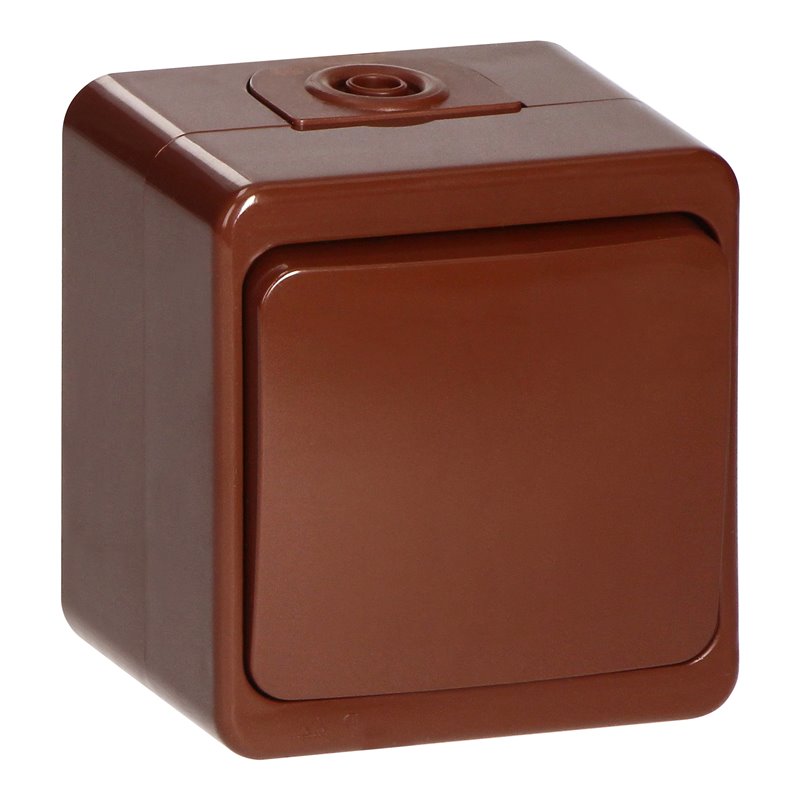 ŁĄCZNIK N/T 10A, 250V, 1-BIEGUNOWY IP44, SMART, BRĄZOWY ORNO ŁĄCZNIK N/T 10A, 250V, 1-BIEGUNOWY IP44, SMART, BRĄZOWY ORNO
