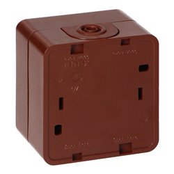 ŁĄCZNIK N/T 10A, 250V, 1-BIEGUNOWY IP44, SMART, BRĄZOWY ORNO ŁĄCZNIK N/T 10A, 250V, 1-BIEGUNOWY IP44, SMART, BRĄZOWY ORNO