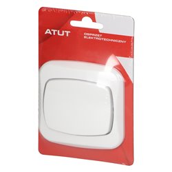 ŁĄCZNIK P/T 10A, 250V, 1-BIEGUNOWY, ATUT, BIAŁY ORNO ŁĄCZNIK P/T 10A, 250V, 1-BIEGUNOWY, ATUT, BIAŁY ORNO