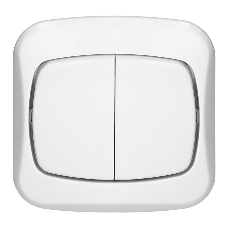 ŁĄCZNIK P/T 10A, 250V, ŚWIECZNIKOWY, ATUT, BIAŁY ORNO ŁĄCZNIK P/T 10A, 250V, ŚWIECZNIKOWY, ATUT, BIAŁY ORNO