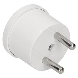 WTYCZKA KĄTOWA 2P MINI, BIAŁY ORNO WTYCZKA KĄTOWA 2P MINI, BIAŁY ORNO